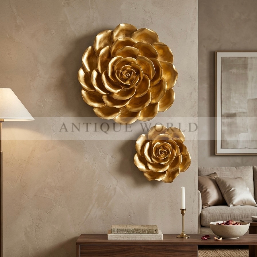 Rose Petals Floral Wall Art (Set of 2)