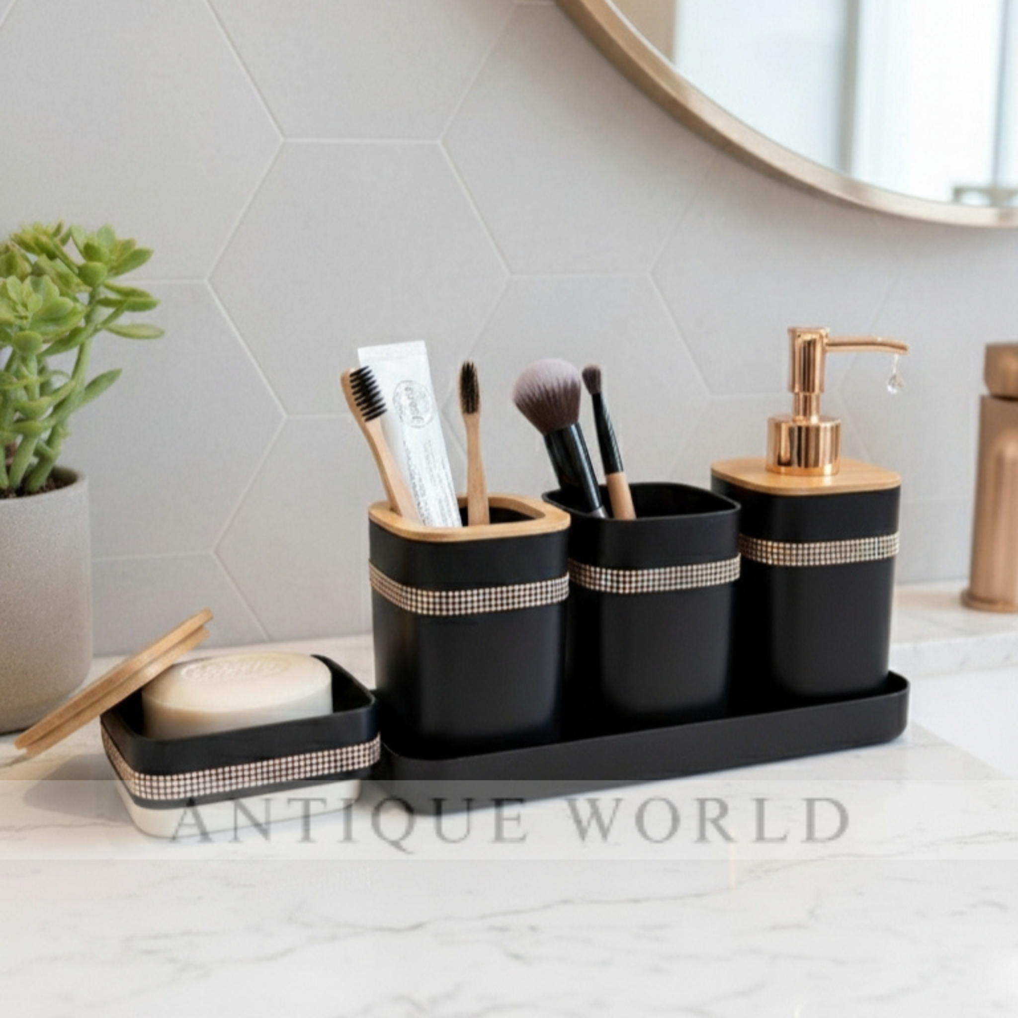 Soft Touch Bathroom Accents
