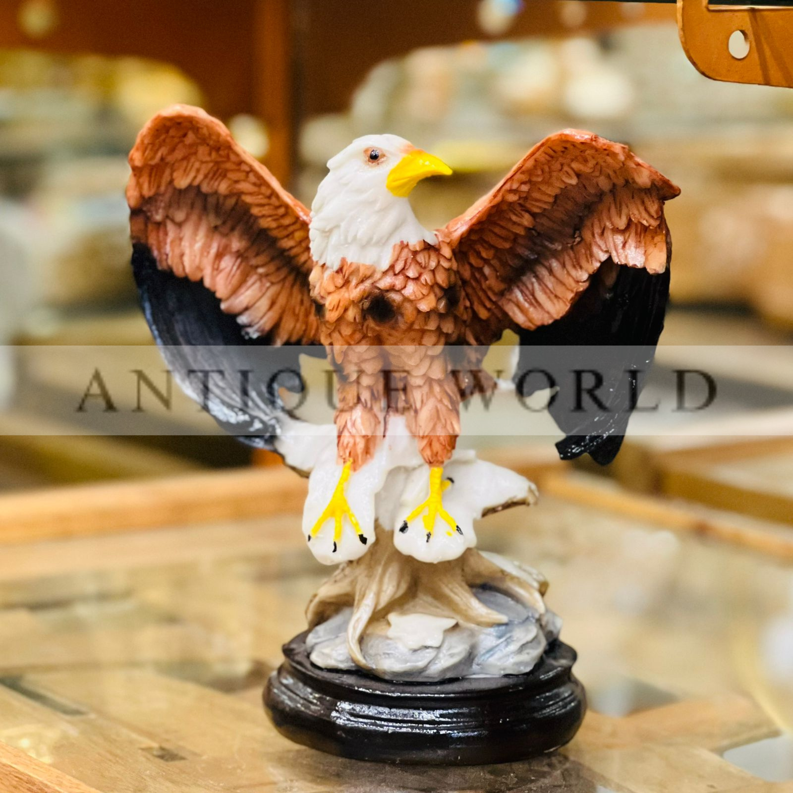 Miniature Falcon Sculpture Art