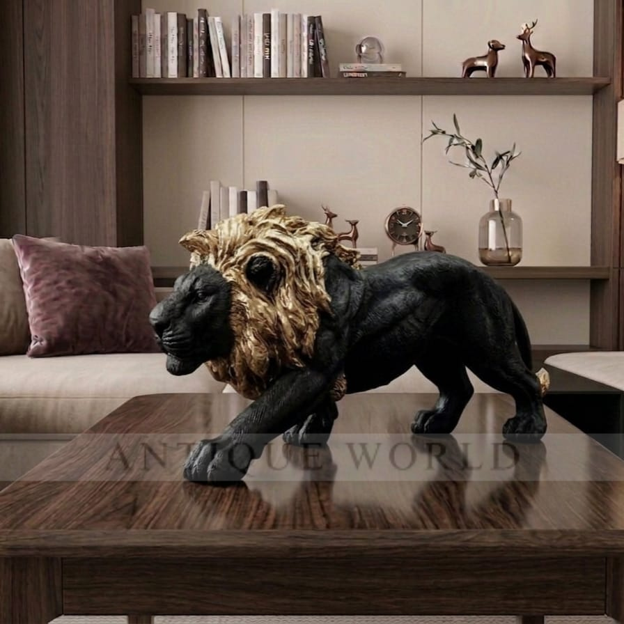 Royal black line decor