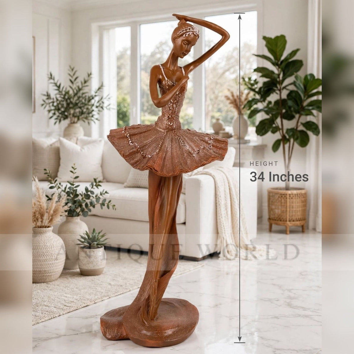 The Bronze Ballerina Statue
