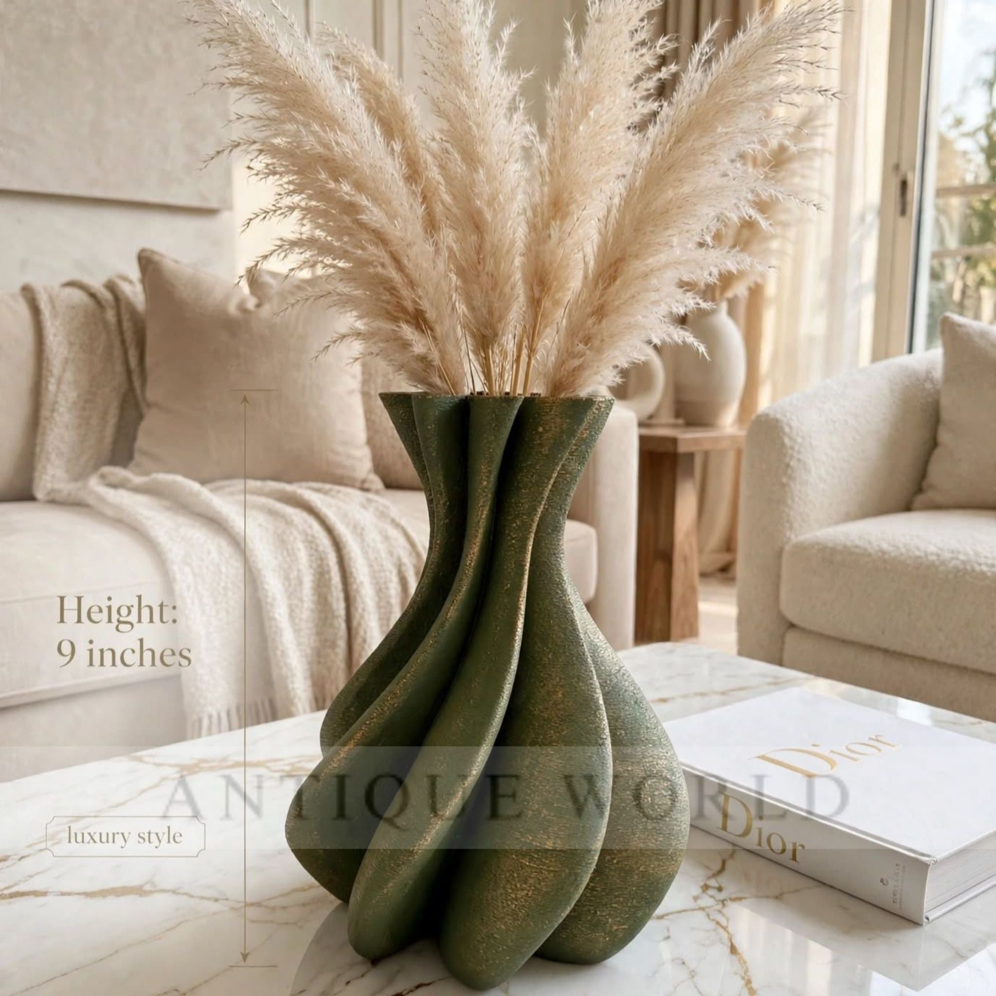 Elysian Flow Sculptural Vase