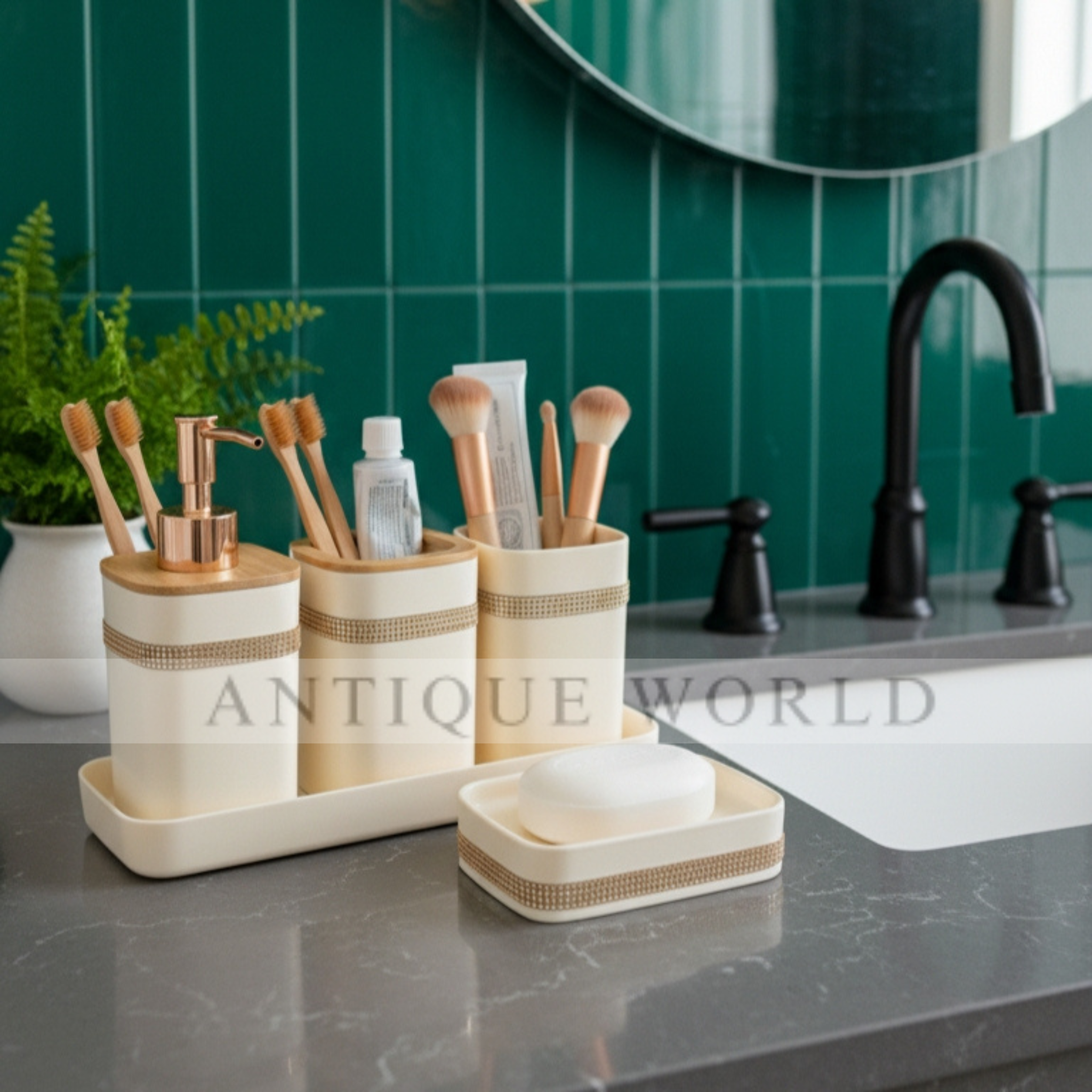 Soft Touch Bathroom Accents