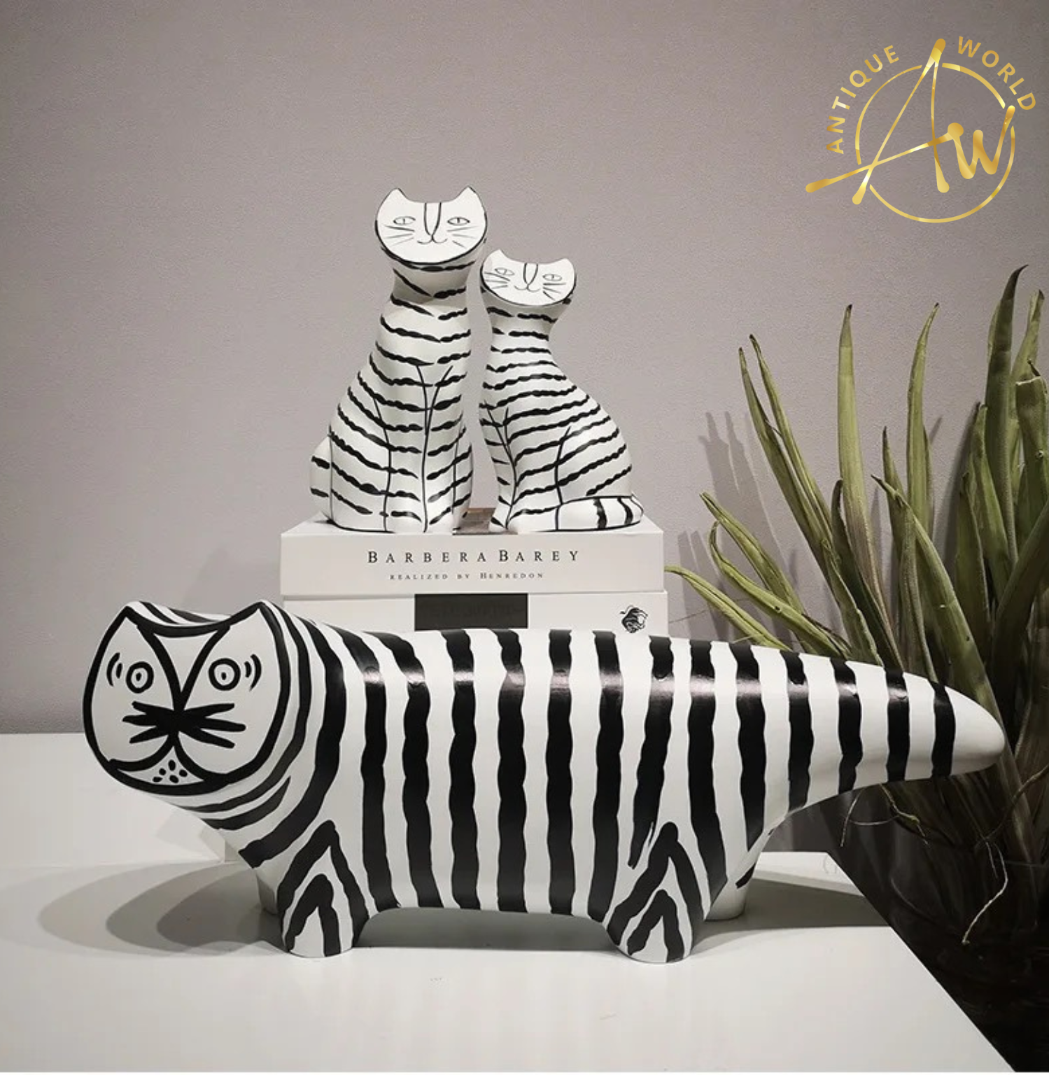 Egyptian Cats ( Pair Of 2)