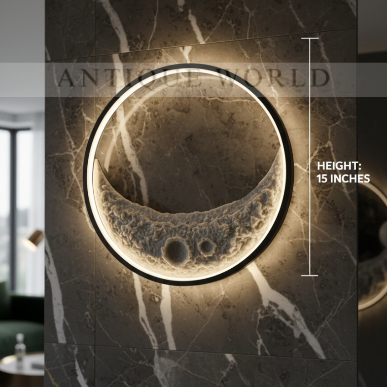 Cosmic Delight Wall Moon Lamp