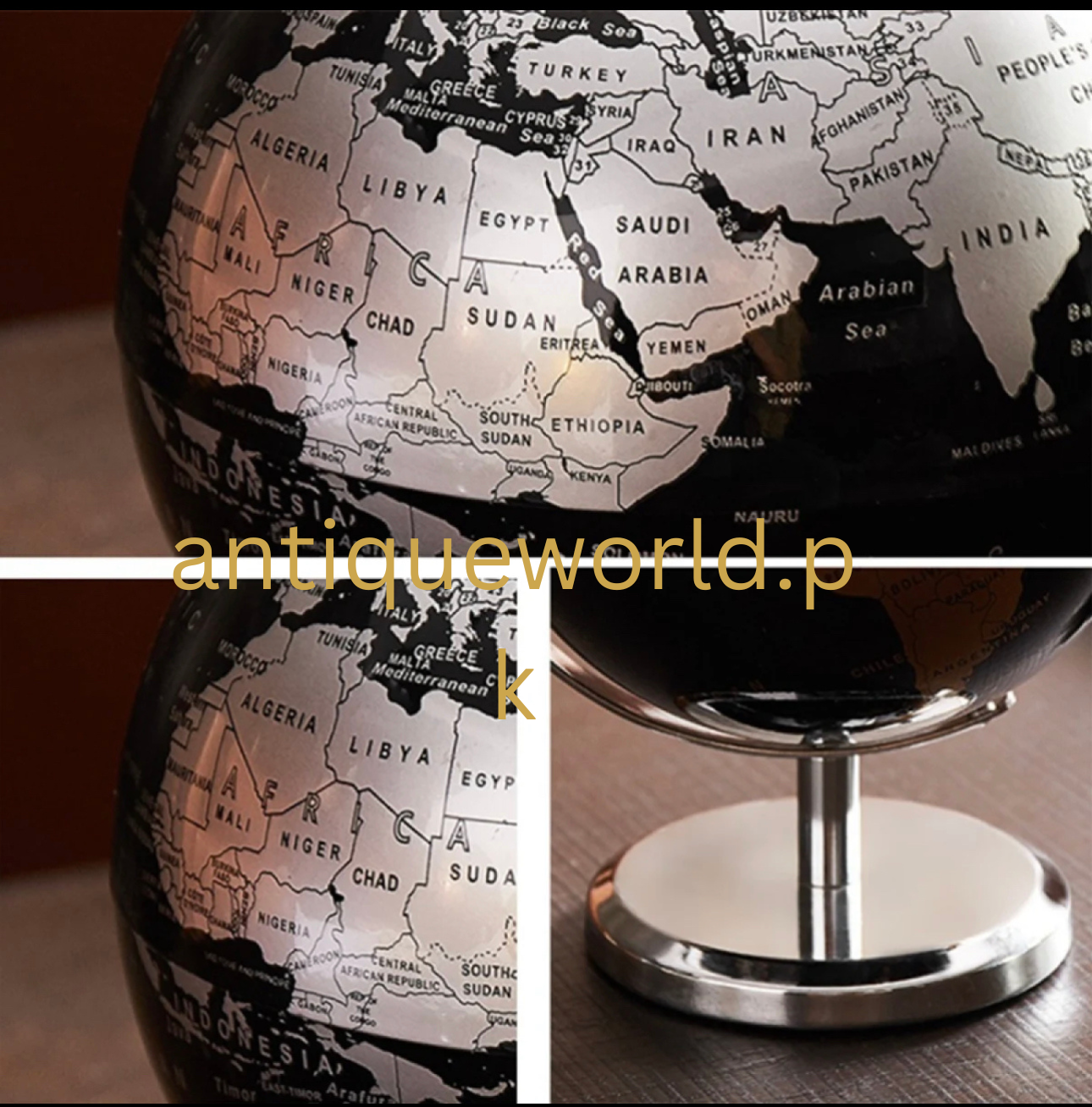 Retro World Globe
