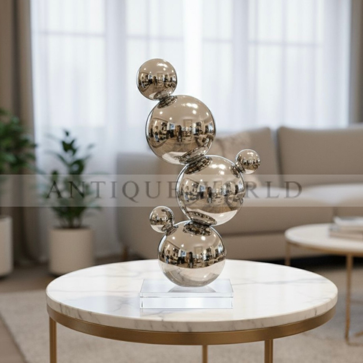 Stainless Steel Ball Decor Ornament