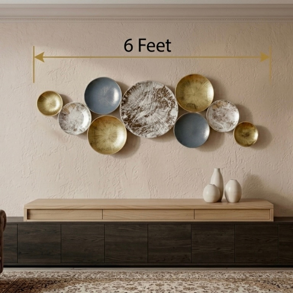 Elegant Metallic wall decor