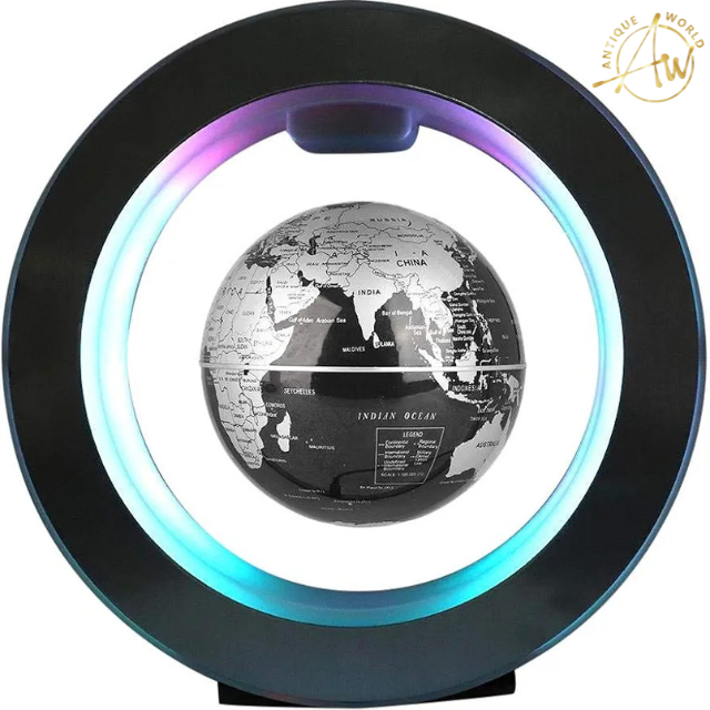Magnetised Floating Globe With LED Light