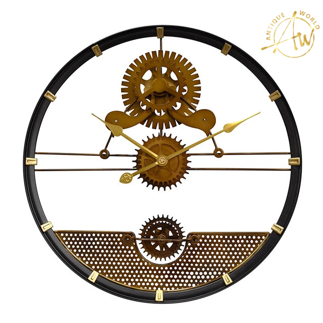 Creative Hollow Gear Wall Clock
