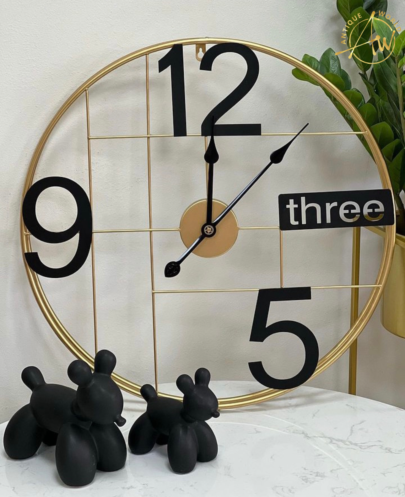 Vintage Retro Industrial Wall Clock