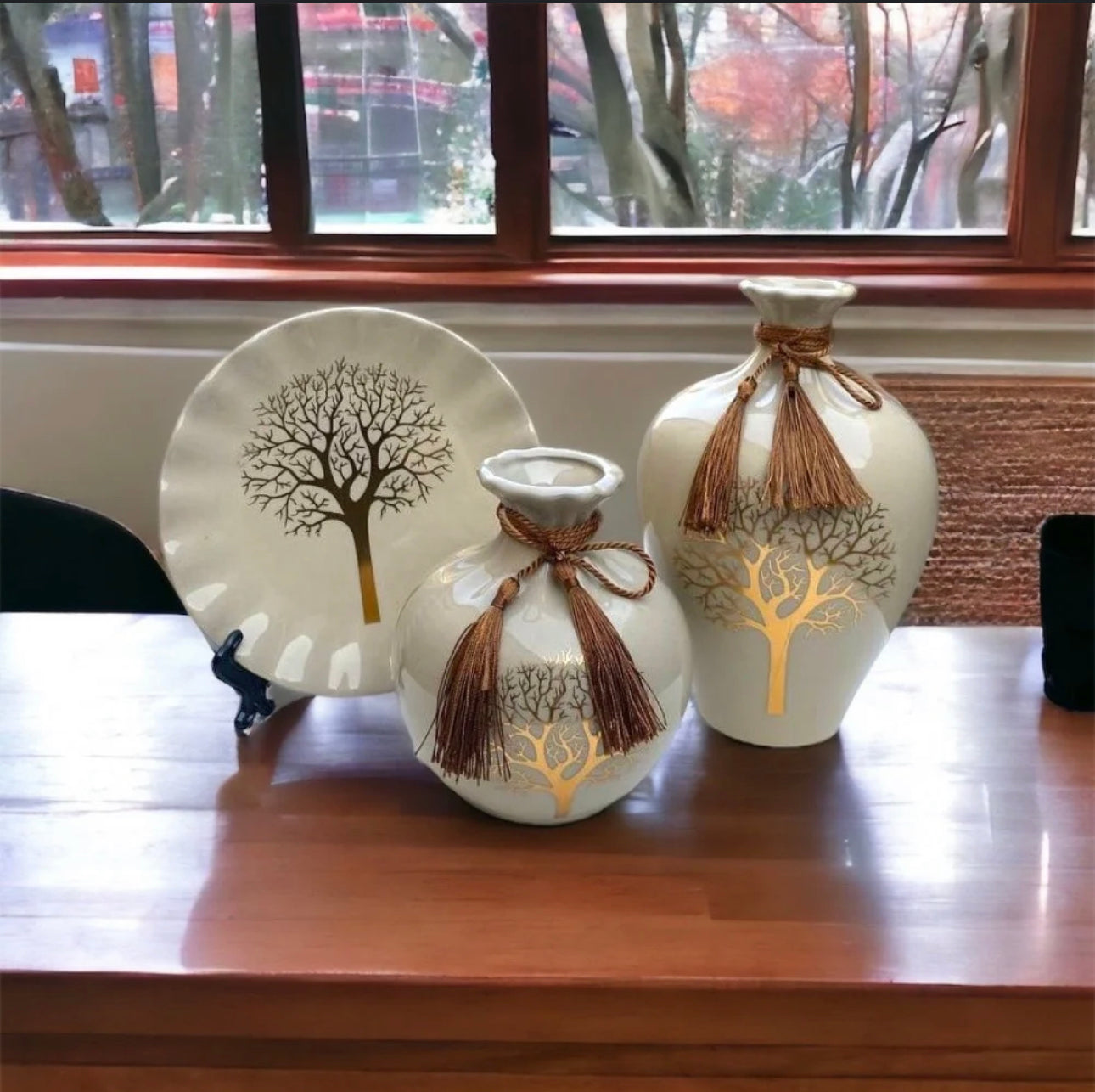 Autumn Style Vase (Set Of 3)