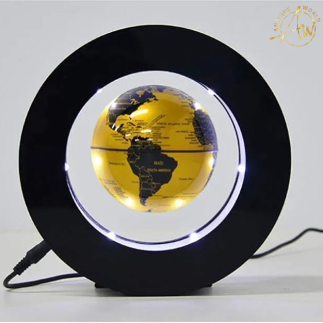 Magnetised Floating Globe With LED Light