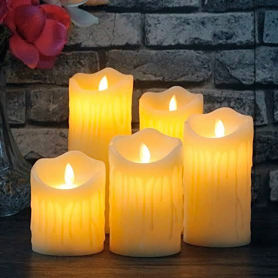 LED Candle Light ( Set Of 3 )