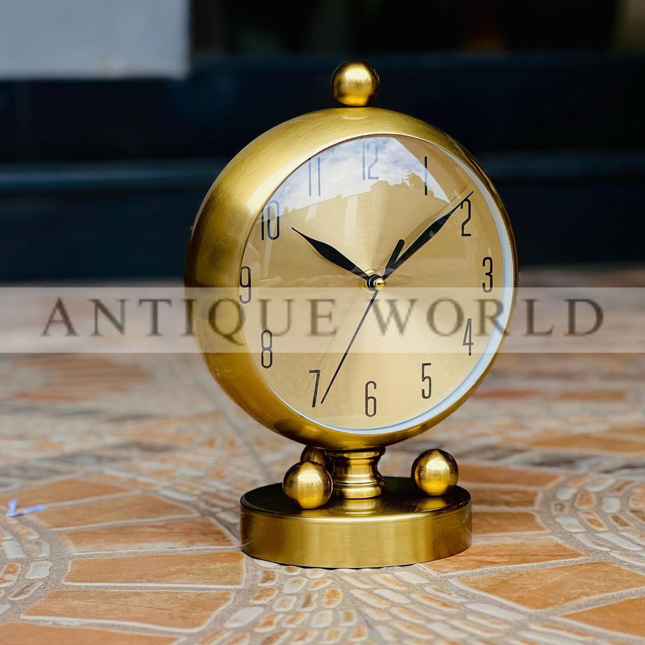 Royal Orb Opulent Metal Timepiece