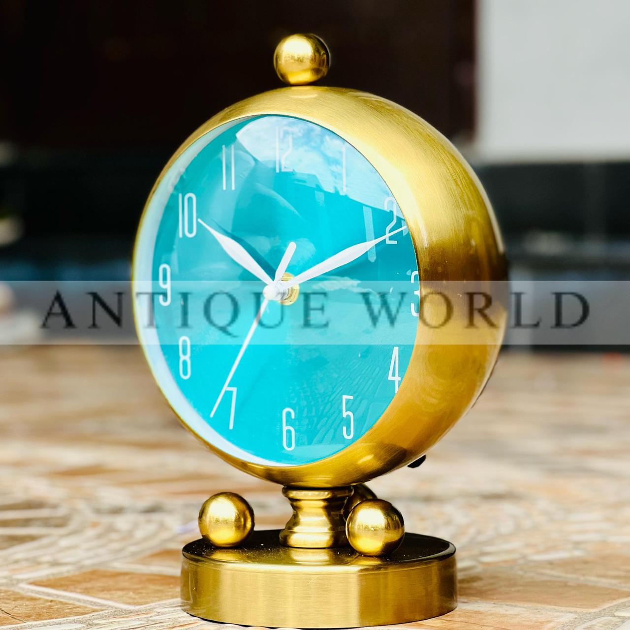 Royal Orb Opulent Metal Timepiece