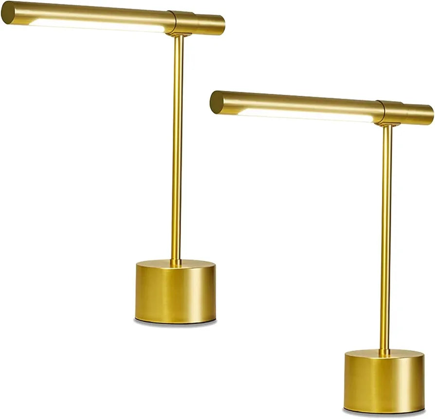 Modern Midas Gold Bankers Lamp