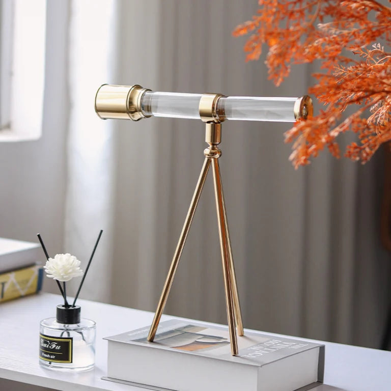 Metal Crystal Telescope Model