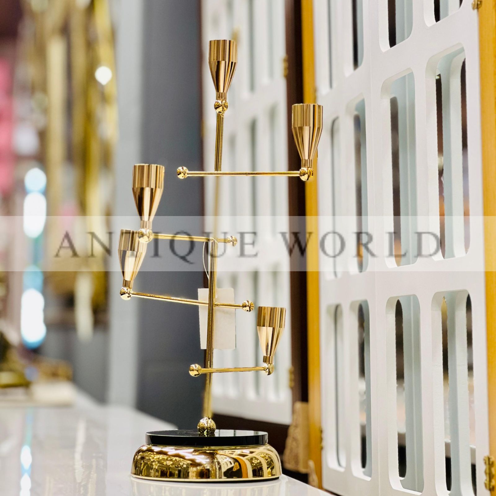 Multi-Armed Orbit Candle Stand