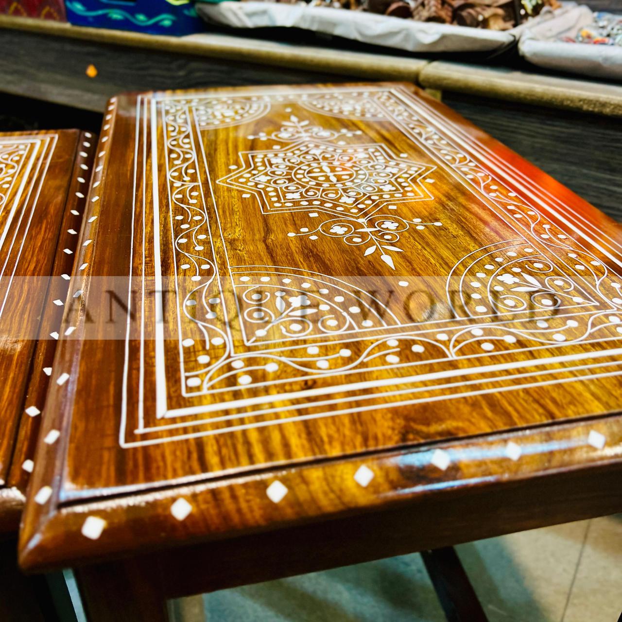 Handcrafted Nested Table ( Set of 4pc )