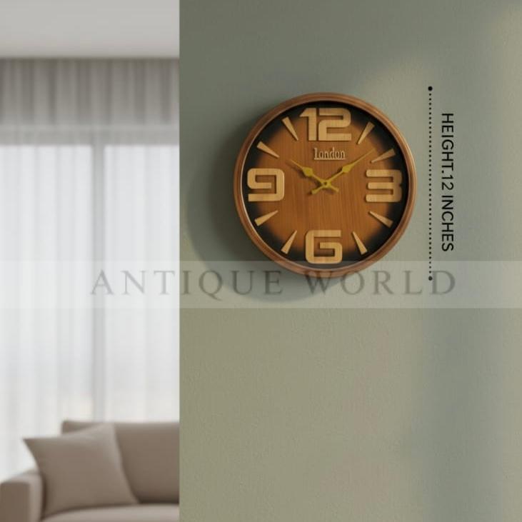 Designer London Branded Wall Clock