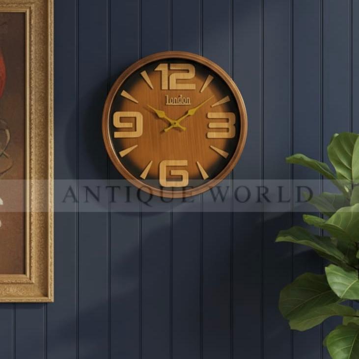 Designer London Branded Wall Clock
