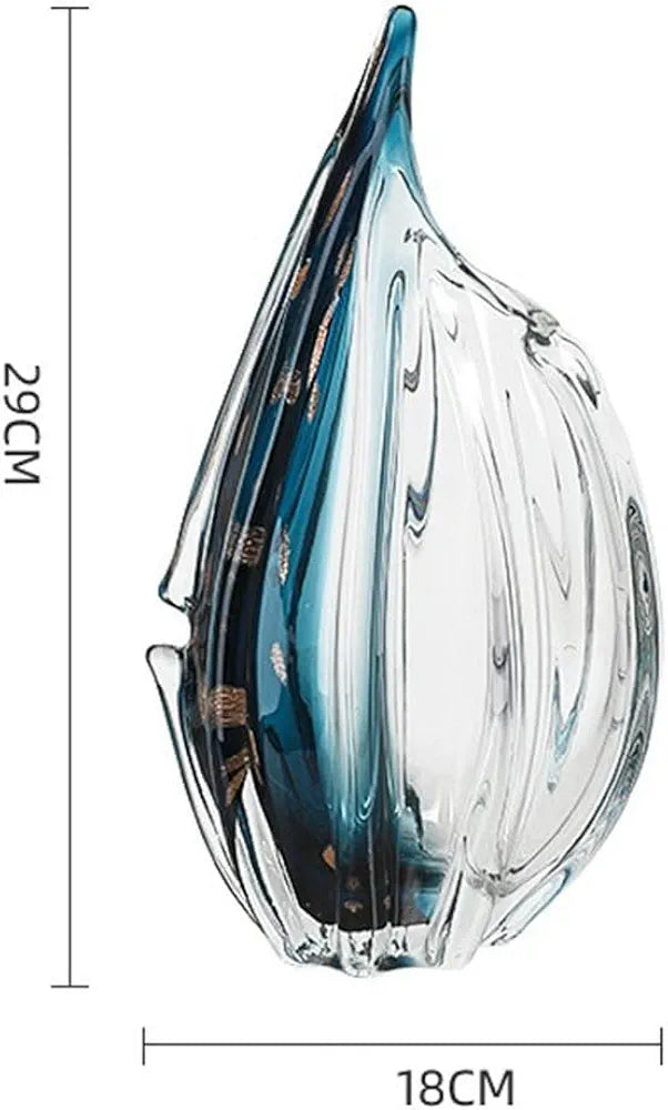 Correa Transparent Glass Vases