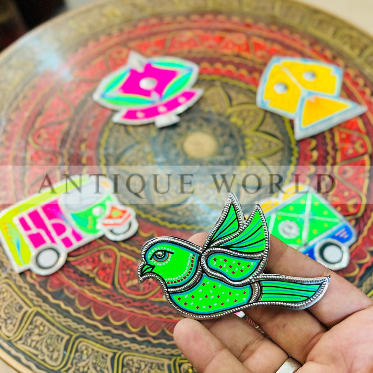 Traditional designed Fridge Magnets ( Set Of 5)
