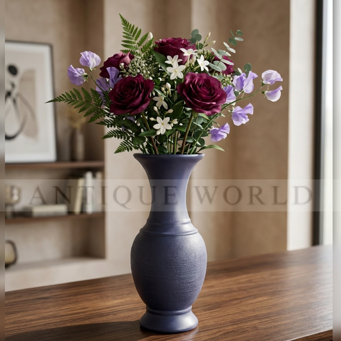 Antiqua Earthy Twin-Tone Antique Vase