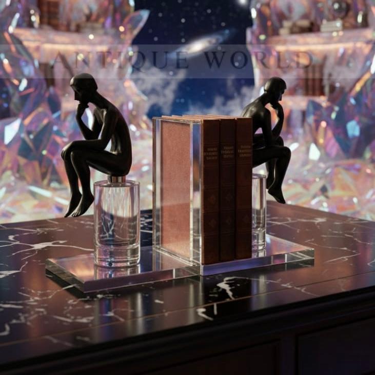 Rustic Stone Design Book Stopper