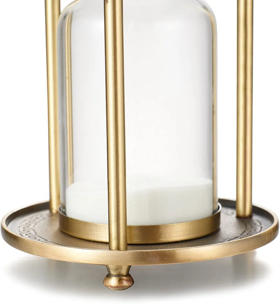 Vintage Metal White Sand Timer