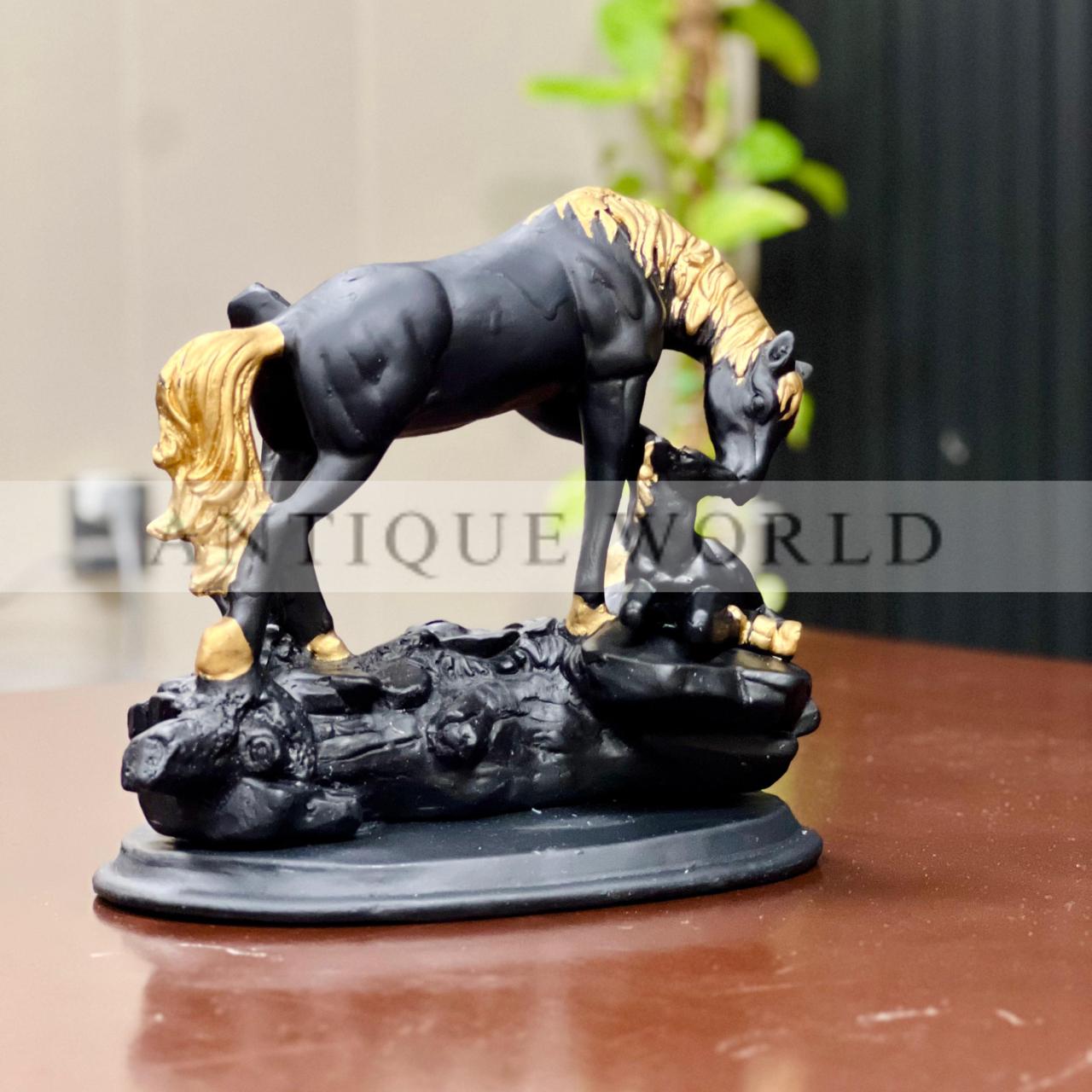 Majestic Midnight Stallion