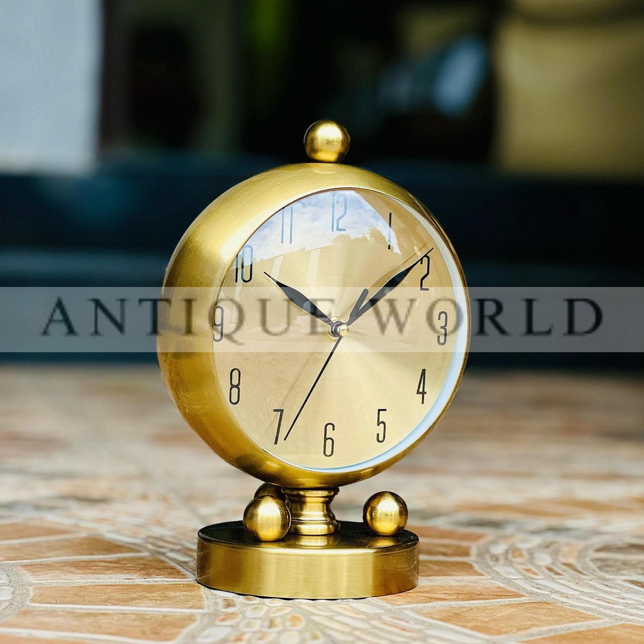 Royal Orb Opulent Metal Timepiece