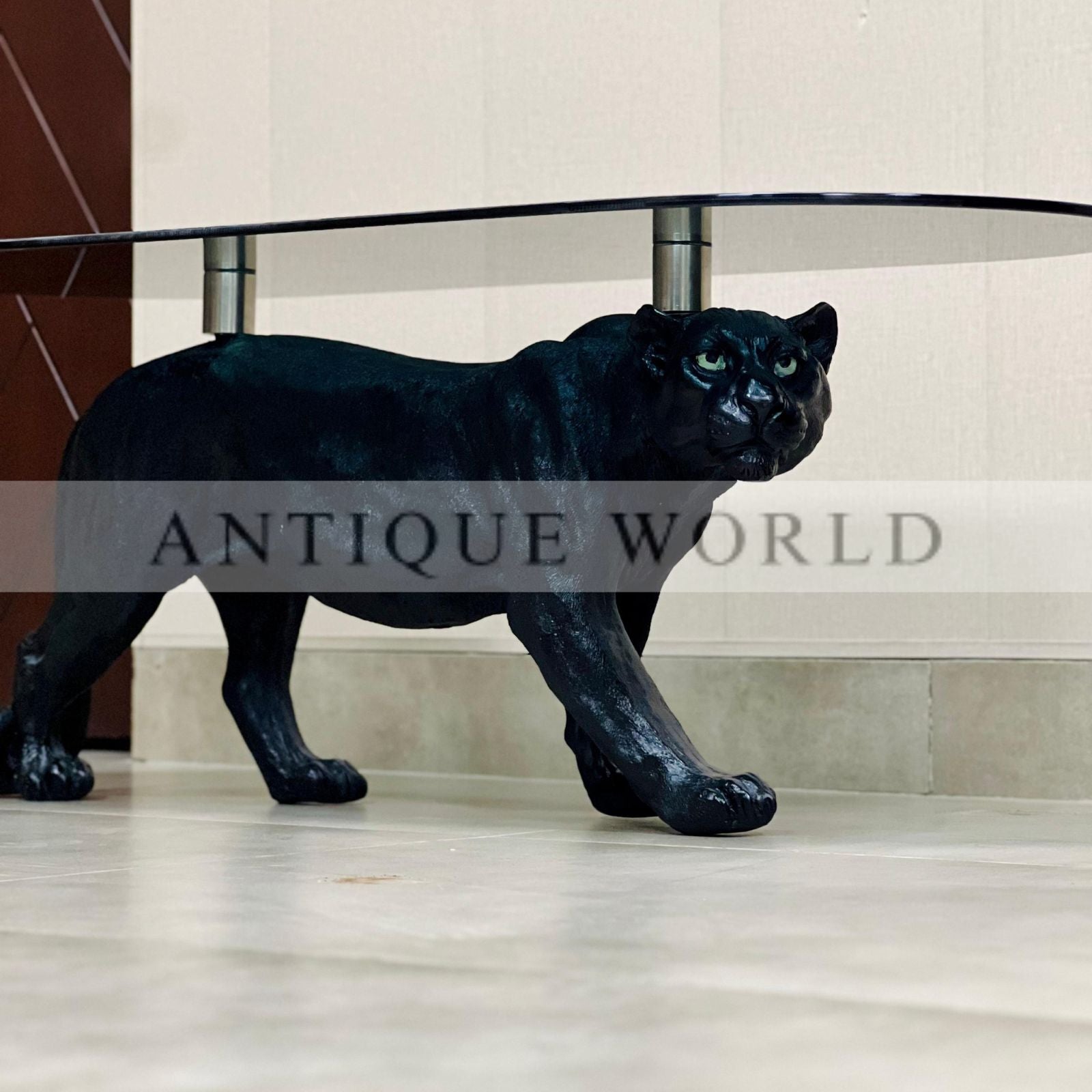 Panther Coffee Table Decor