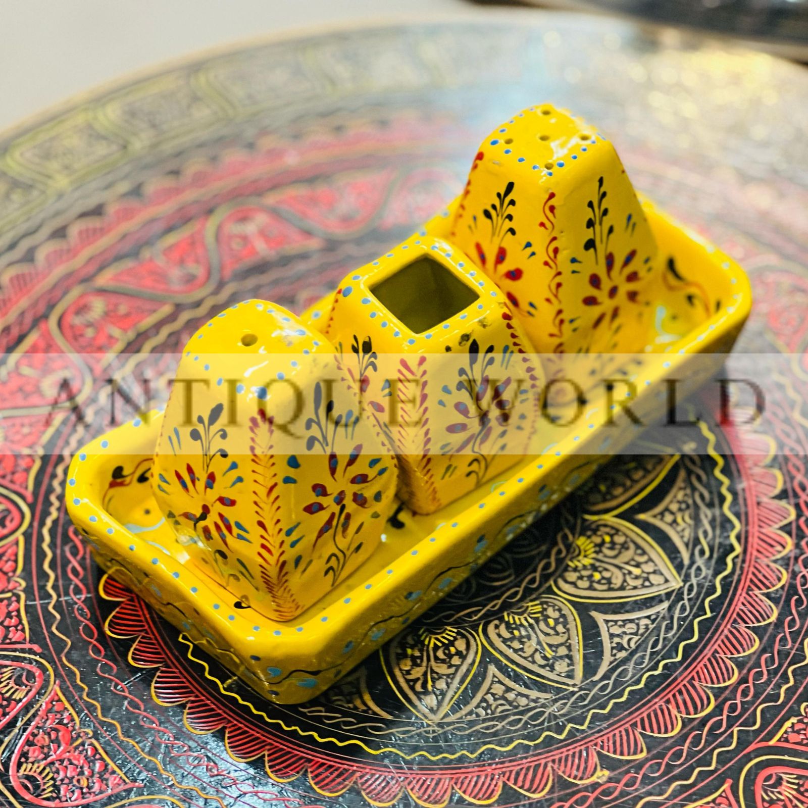 Antique Naqshi Spice Shaker Jar Set