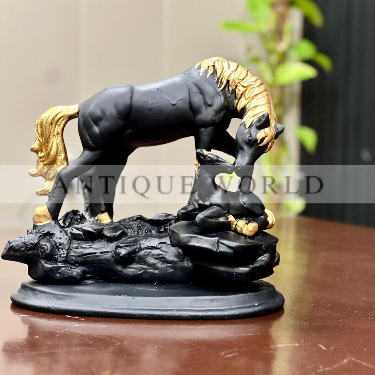 Majestic Midnight Stallion
