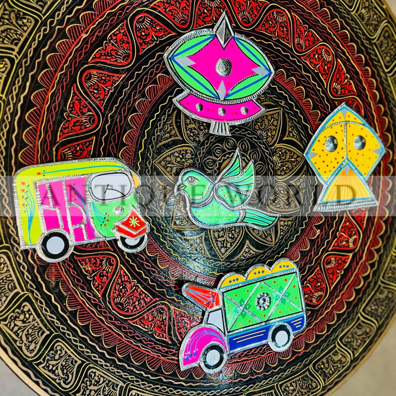Traditional designed Fridge Magnets ( Set Of 5)
