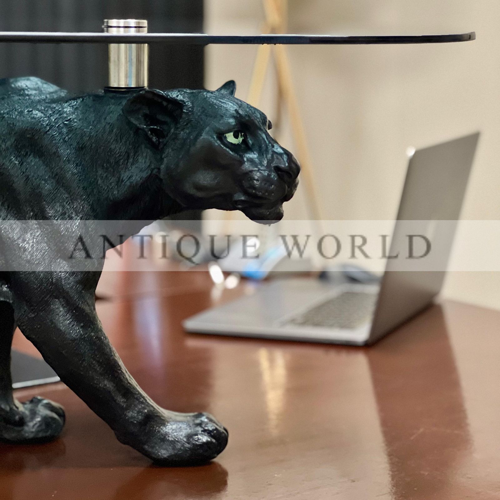 Panther Coffee Table Decor