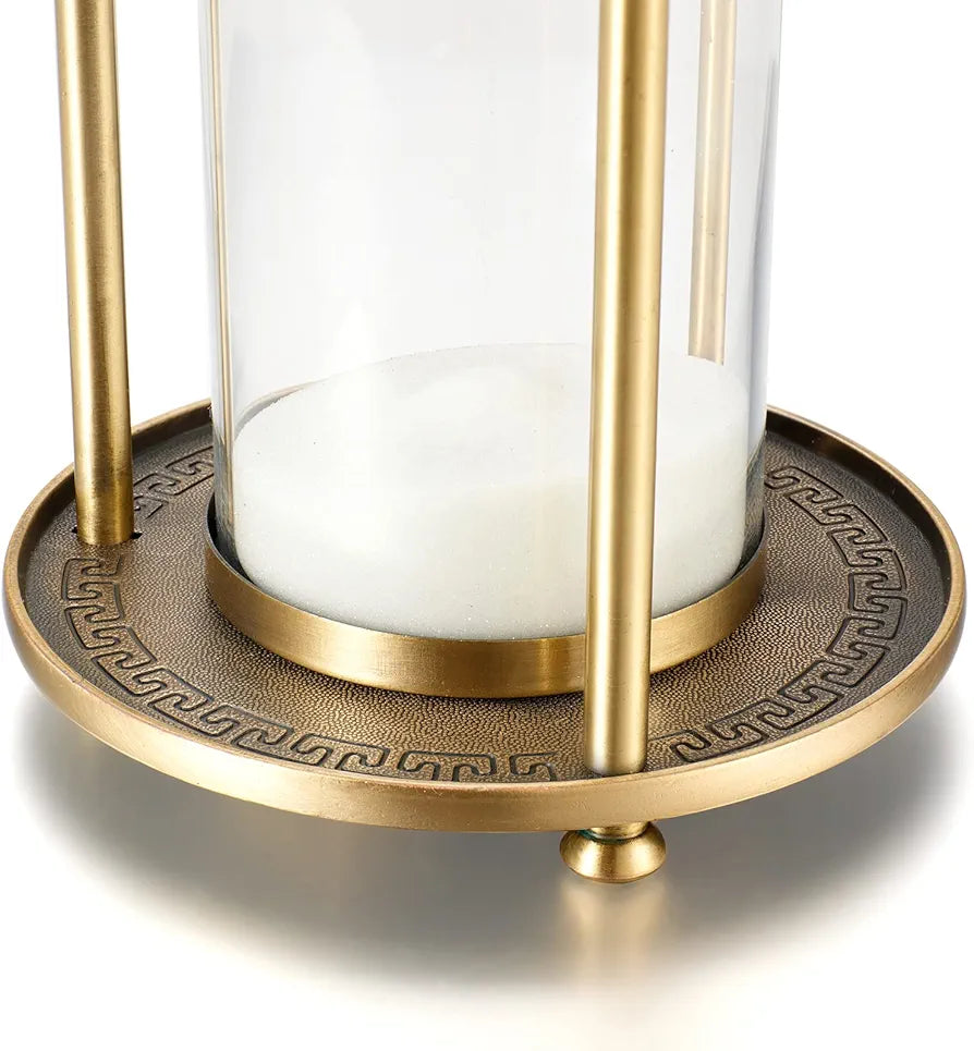 Vintage Metal White Sand Timer