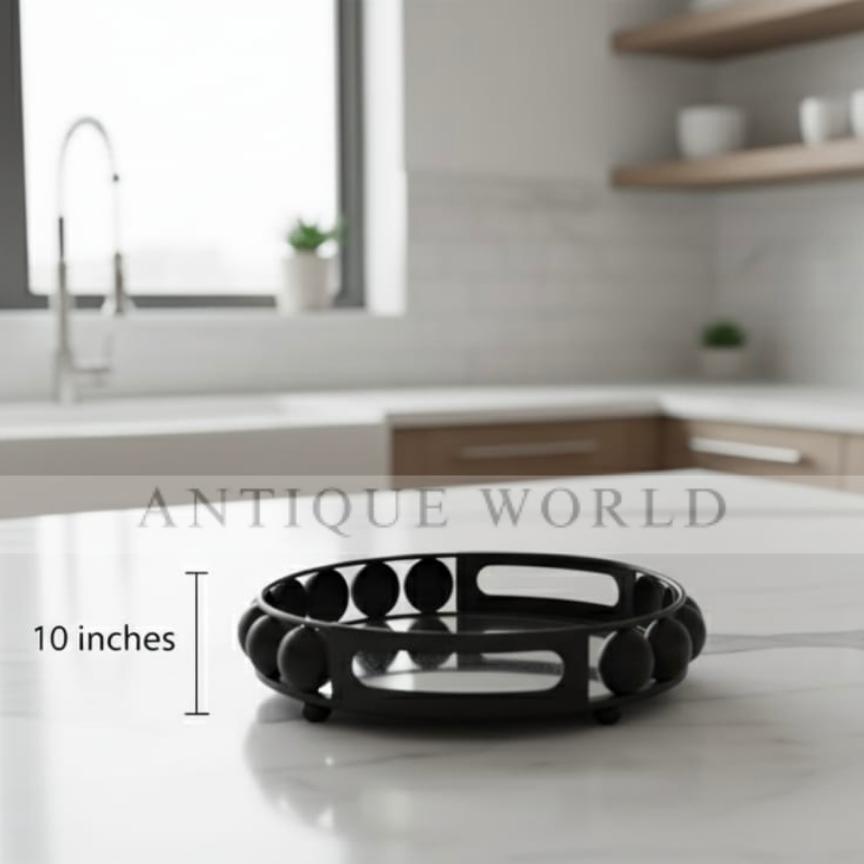 Metallic Nesting Platters ( Set of Two )