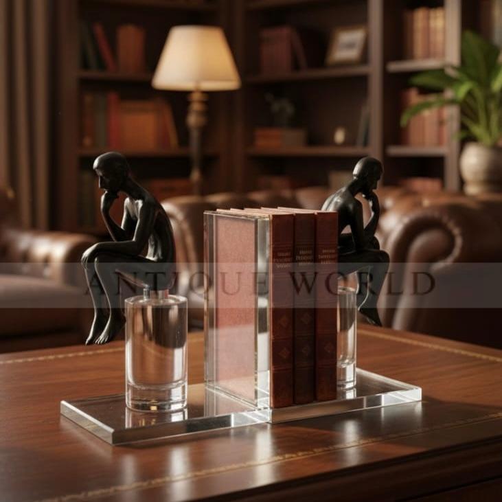 Rustic Stone Design Book Stopper