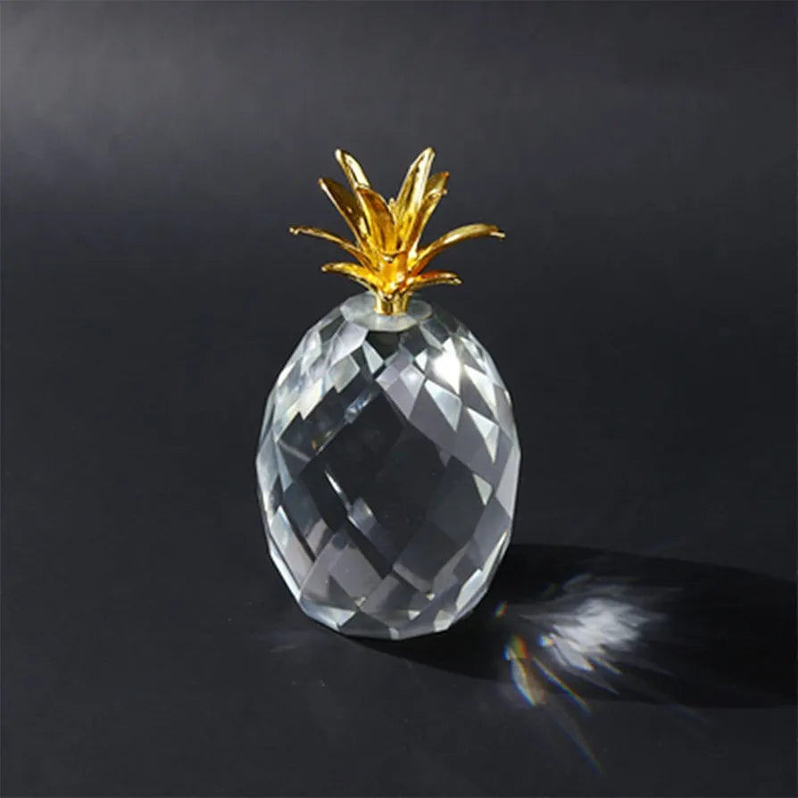 Elegant Crystal Pineapple Ornaments ( Set of 3 )