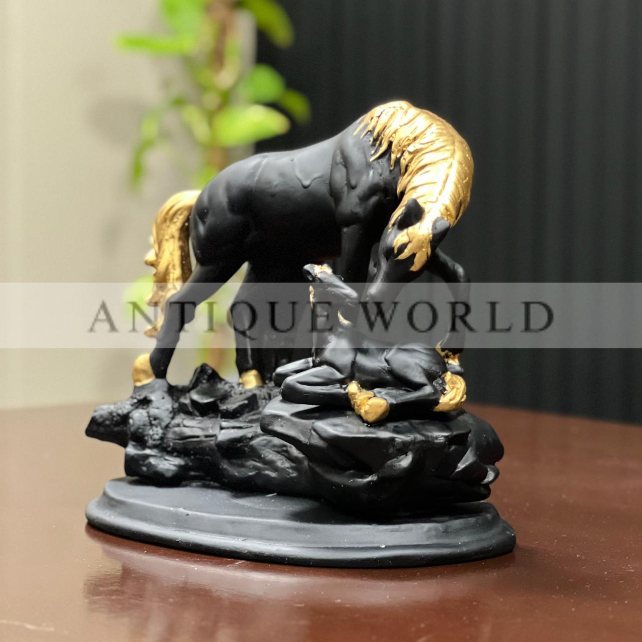 Majestic Midnight Stallion