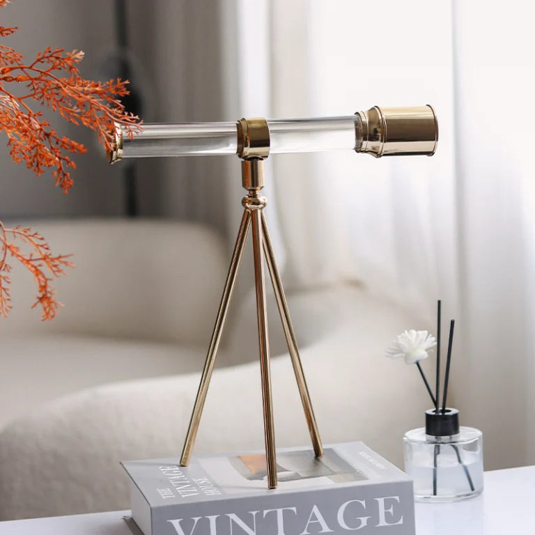 Metal Crystal Telescope Model