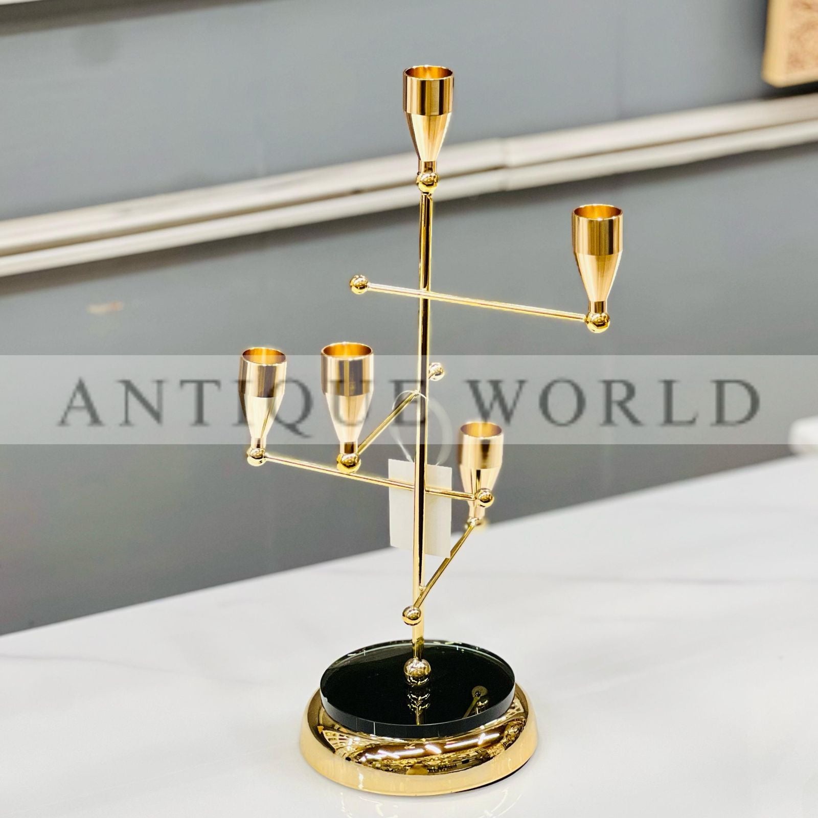 Multi-Armed Orbit Candle Stand