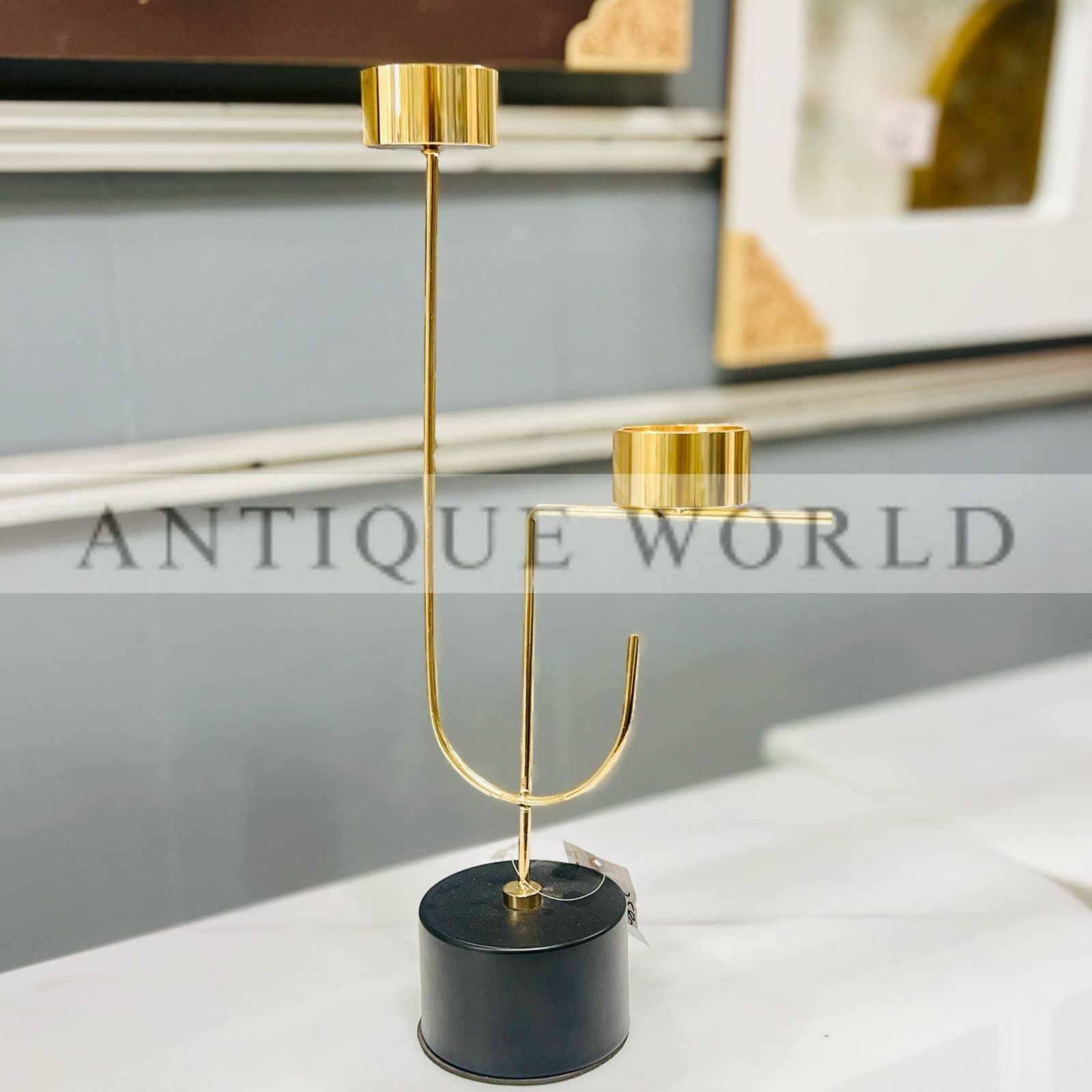 Chinese Style Metal Candle Holder