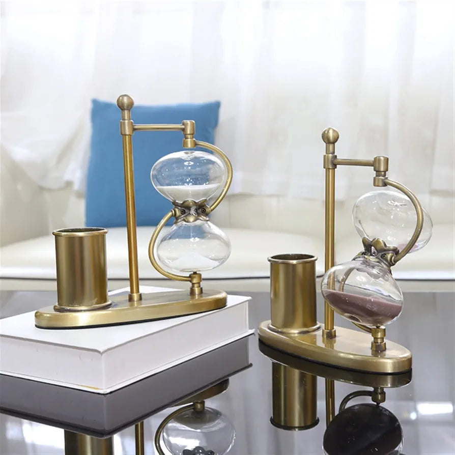 Retro Metal Sandglass Timer