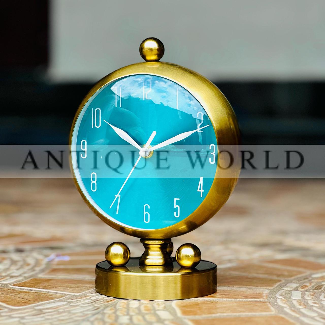 Royal Orb Opulent Metal Timepiece