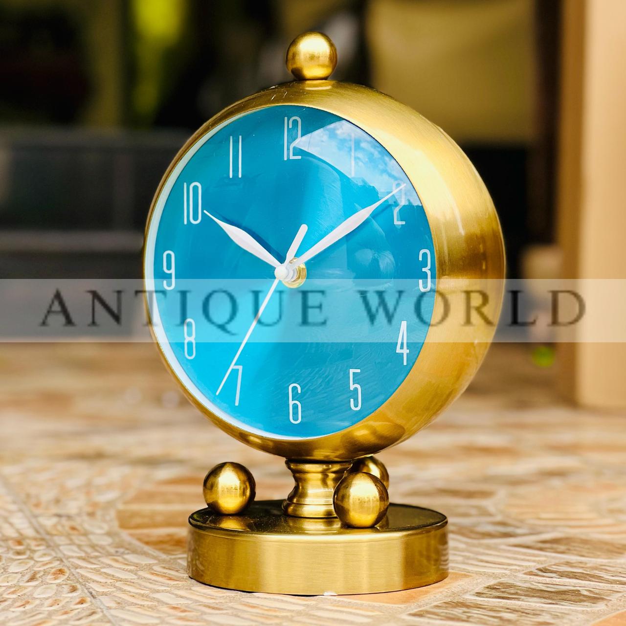 Royal Orb Opulent Metal Timepiece