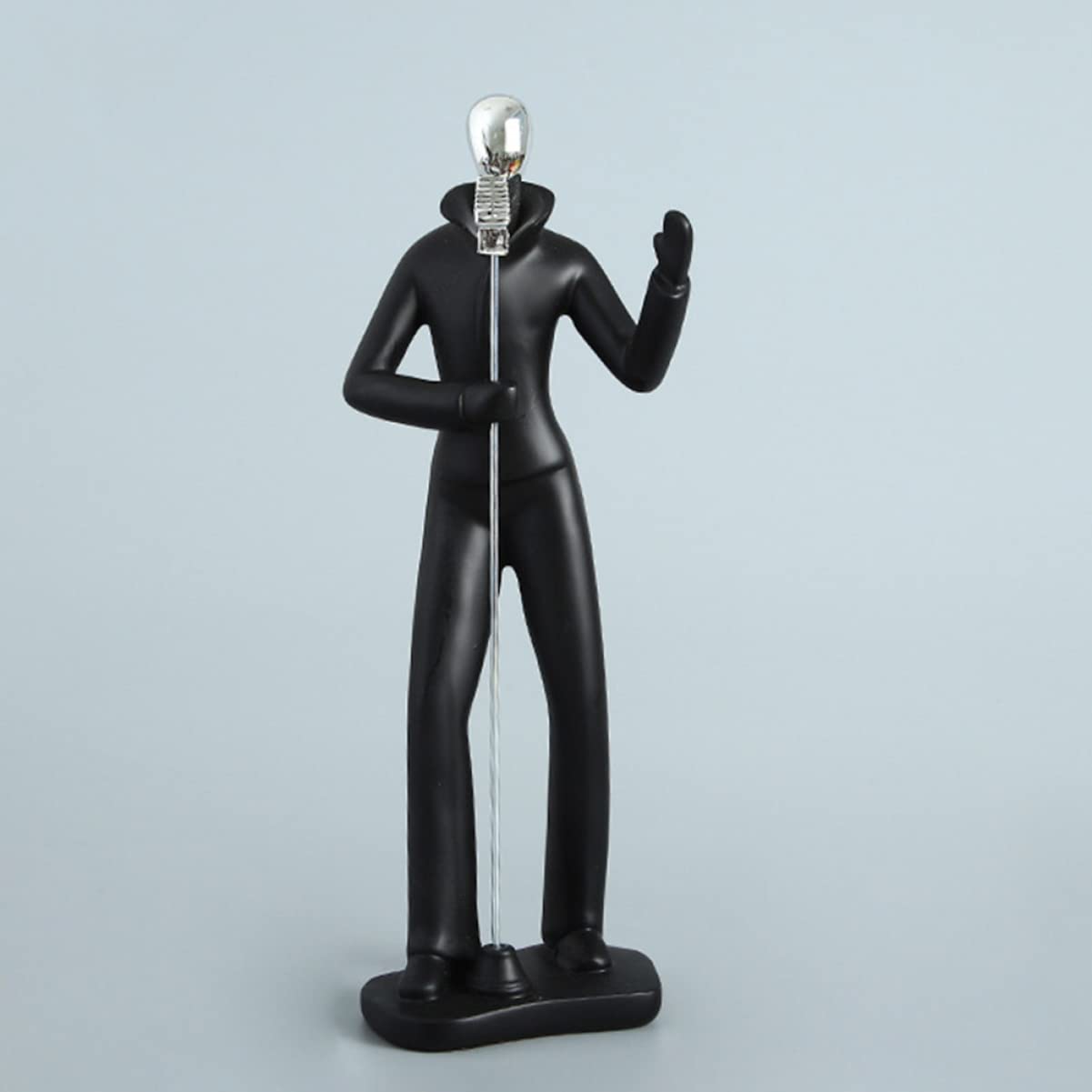 Lighting Fashion Resin Art Simging Man Figure Home 1Pc